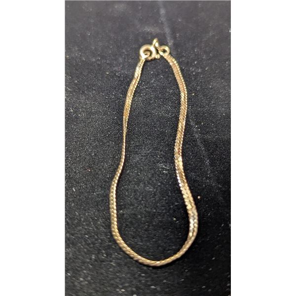 Stamped 10 Kt. Gold Bracelet