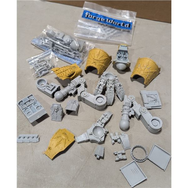 Lot of Forge World Warhammer Miniature Parts