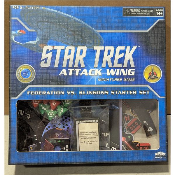 Star Trek: Attack Wing Miniatures Game Federation vs. Klingons Starter Set