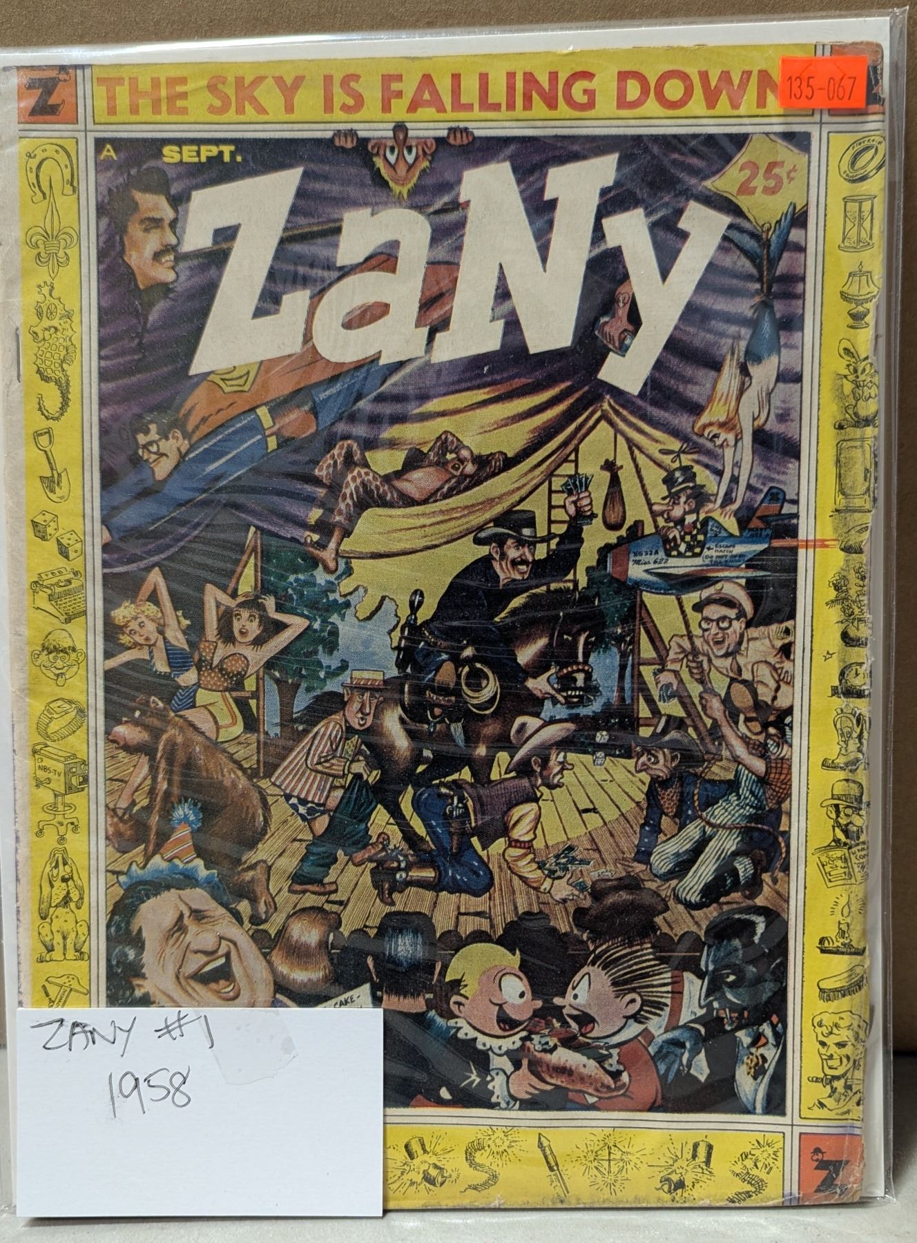 1950s Zany Issue #1 Comic