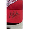 Image 2 : Michael Rasmussen Autographed Detroit Red Wings Hat