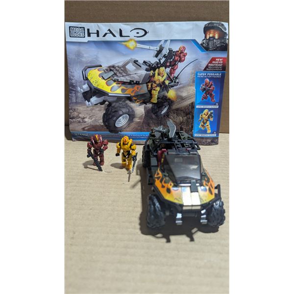 Mega Bloks Halo UNSC Flame Warthog Building Set