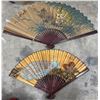 Image 1 : 2 Decorative Asian Wall Fans