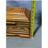 Image 5 : Velvet-Lined Wooden Jewelry Box
