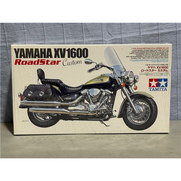 Sealed Tamiya Yamaha XV1600 Roadstar Custom 1/12 Scale Model Kit