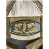 Image 2 : 3 VTG Leaded Stained Glass Pendant Lights