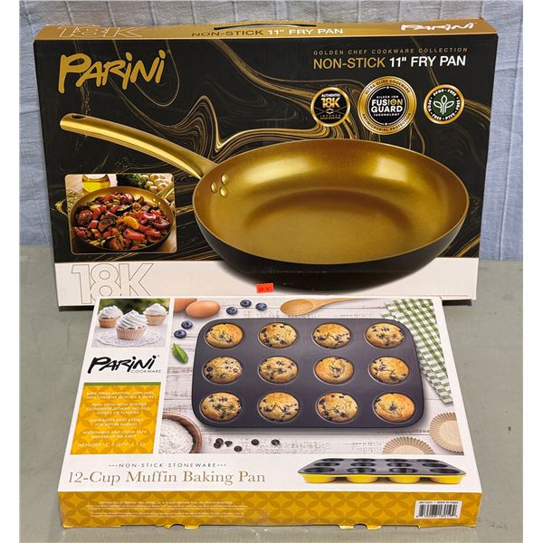 Parini 18K Non Stick Pan & Muffin Baking Pan