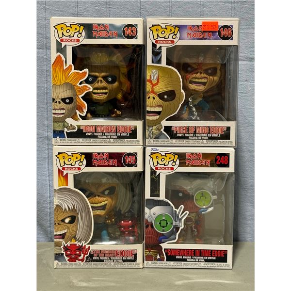 4 Iron Maiden Funko Pop! Vinyl Figures