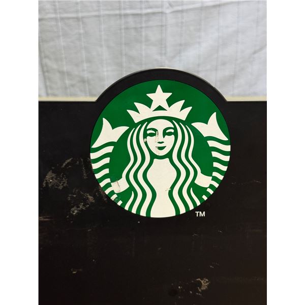 Starbucks Promotional Write-On Sign
