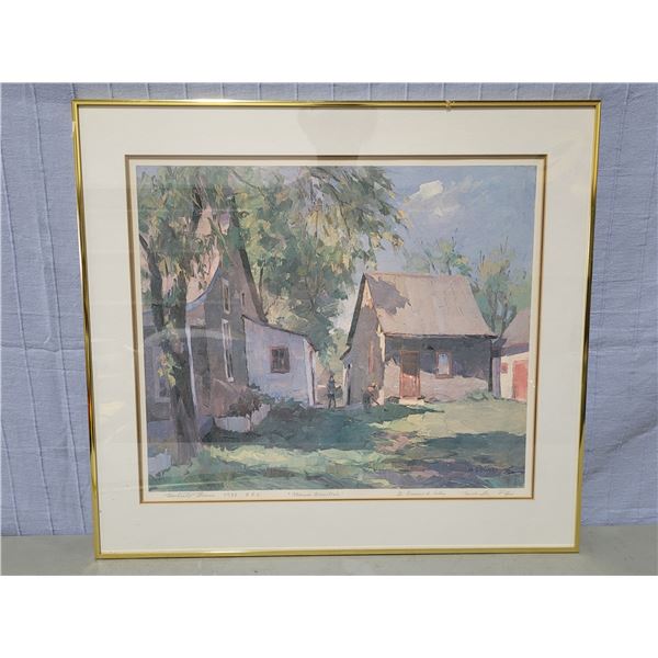 Framed & Signed Print by Umberto Bruni