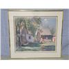 Image 1 : Framed & Signed Print by Umberto Bruni
