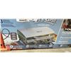 Image 3 : AS NEW NXR 3 BURNER PORTABLE TABLE TOP GAS BBQ, 24,000BTU