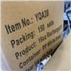 Image 4 : CASE OF NEW THEO RE16 CONTAINERS WITH LIDS 150 SETS