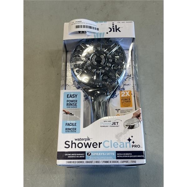 AS NEW WATERPIK SHOWER HEAD