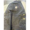 Image 3 : NEW CARHARTT 40x32 BLACK OVERALL PANTS