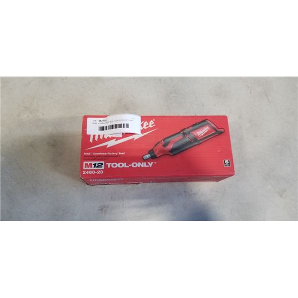 NEW MILWAUKEE M12 CORDLESS ROTARY TOOL