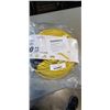 Image 1 : NEW LIFE SUPPLY YELLOW 200FT INDOOR OUTDOR HEAVY DUTY LIGHTED 3 WIRE GROUNDED EXTENSION CORD, 12 AWG