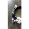 Image 2 : AS NEW LIFESUPPLY 10FT BLACK  INDOOR OUTDOOR 3 WIRE GROUNDED AND LIGHTED EXTENSION CORD, 10AWG