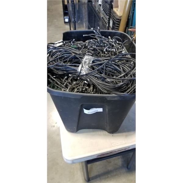 HUGE LOT OF INDUSTRIAL LED STRING LIGHTS, APPROX 25 SETS OF 60FT