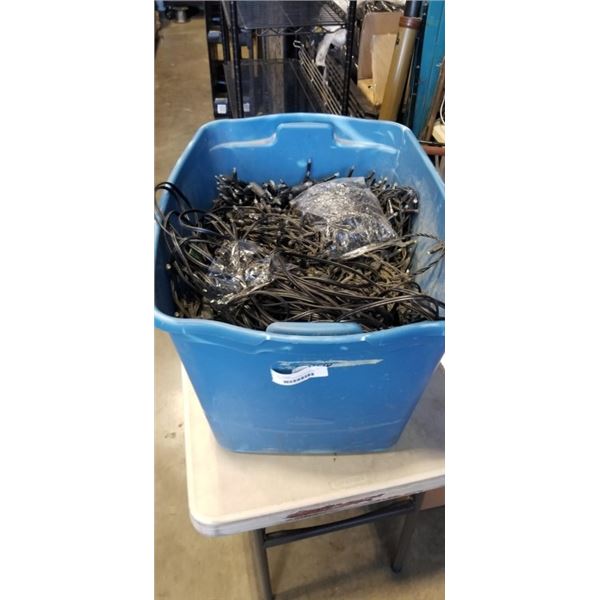 HUGE LOT OF INDUSTRIAL LED STRING LIGHTS, APPROX 25 SETS OF 60FT