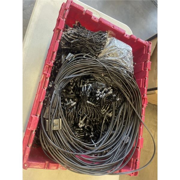 HUGE LOT OF INDUSTRIAL LED STRING LIGHTS, APPROX 25 SETS OF 60FT