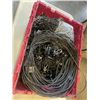 Image 1 : HUGE LOT OF INDUSTRIAL LED STRING LIGHTS, APPROX 25 SETS OF 60FT