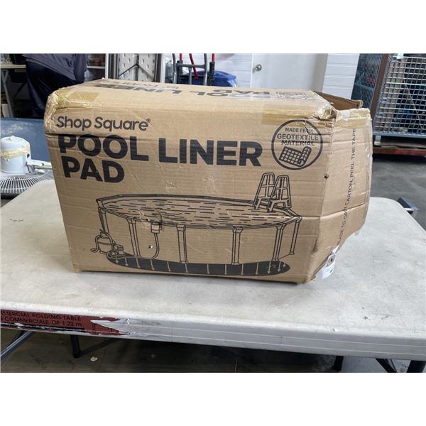 NEW POOL LINER PAD