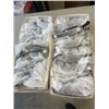 Image 1 : 2 CASES OF NEW SAFETY GOGGLES, APPROX 30 PAIRS