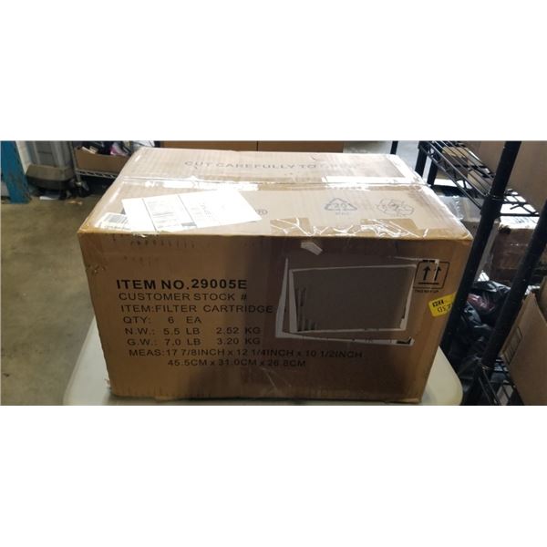 CASE OF 6 NEW INTEX POOL FILTERS MODEL 29005E