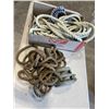 Image 1 : BOX OF 4 ROPES AND A PULLEY