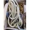 Image 3 : BOX OF 4 ROPES AND A PULLEY