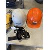 Image 2 : DEWALT CORDED ANGLE GRINDER, WORKLIGHT, 2 HARD HATS, SAFETY VEST