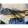 Image 4 : DEWALT CORDED ANGLE GRINDER, WORKLIGHT, 2 HARD HATS, SAFETY VEST
