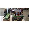 Image 1 : 2 BOXES INCLUDING AIR COMPRESSOR, 2 TIMING LIGHTS, DECORATIVE FRAMES