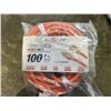 Image 2 : AS NEW LIFESUPPLY 100FT ORANGE  INDOOR OUTDOOR 3 WIRE GROUNDED AND LIGHTED EXTENSION CORD, 10AWG