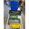 Image 1 : 12 PLASTIC PARTS BINS