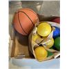 Image 3 : LOT OF SPORTS BALLS AND BOCCE SET