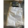 Image 1 : WHITE TARP AND QUEEN SIZE AIR MATTRESS