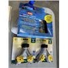 Image 3 : WOODS CAMP LIGHT, GARDEN FEEDER KIT, AND 2 HOSE CONNECTORS