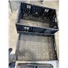 Image 4 : 4 BLACK FOLDING CRATES