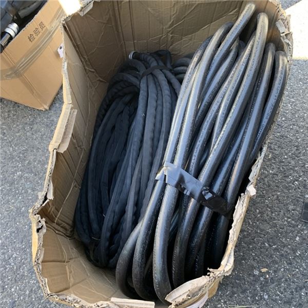 RETURNS BOX OF 3 GARDEN HOSES RAPIDFLO AND MORE STORE RETURNS