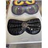 Image 4 : HALLOWEEN DECOR INCLUDING LARGE SPIDER, RUBBER BATS, SPOTLIGHT ETC