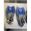 Image 4 : 2 SETS OF FLIPPERS - ONE HAS SNORKLE SET