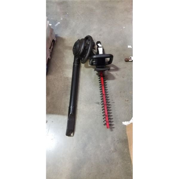 ELECTRIC BLOWER AND HEDGETRIMMER, BOTH WORKING