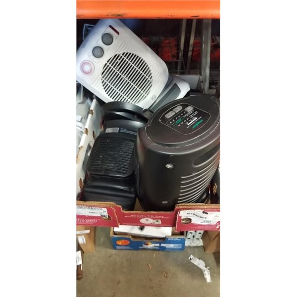 TRAY OF ELECTRIC HEATERS