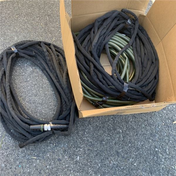 BOX OF 3 GARDEN HOSES RAPIDFLO AND MORE STORE RETURNS