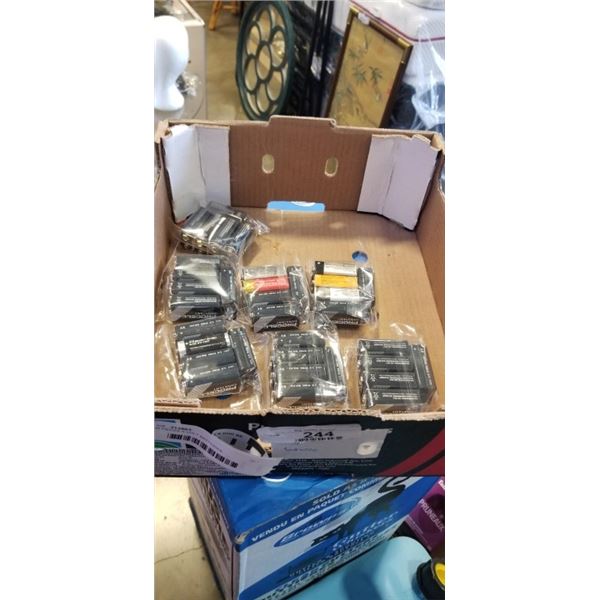 35 PIECES 9 VOLT BATTERIES