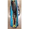 Image 1 : CASE OF ASSORTED RACQUETS, AND GOLF SHOES