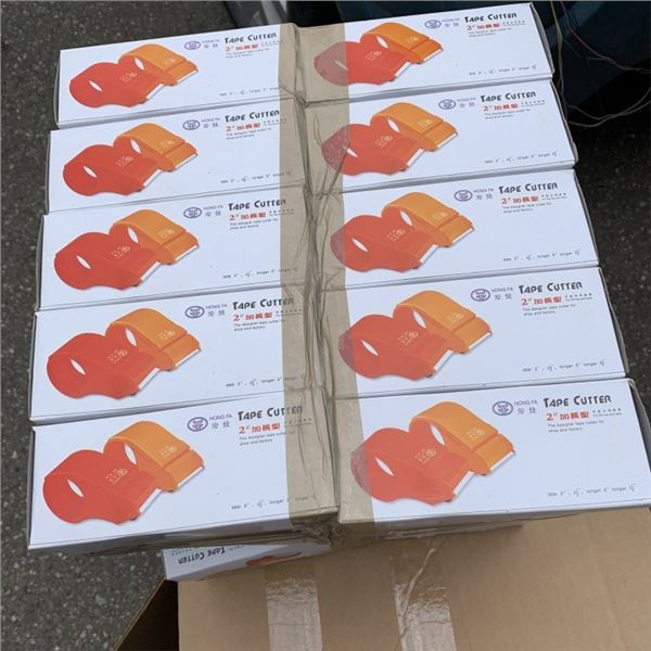 40 NEW HANDHELD TAPE DISPENSERS WITH CUTTER