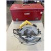 Image 1 : CRAFTSMAN TOOL BOX AND DEWALT CIRCULAR SAW